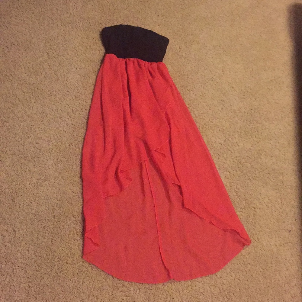 Strapless dress